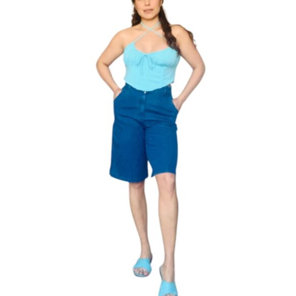 Gardeur Denim Shorts - Flattering Fit, 100% Cotton, Size Small - Picture 4 of 9